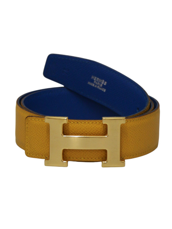 ceinture HERMES bicolore