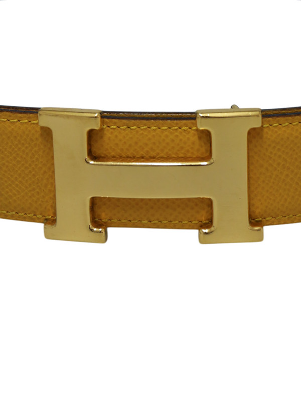 ceinture HERMES bicolore