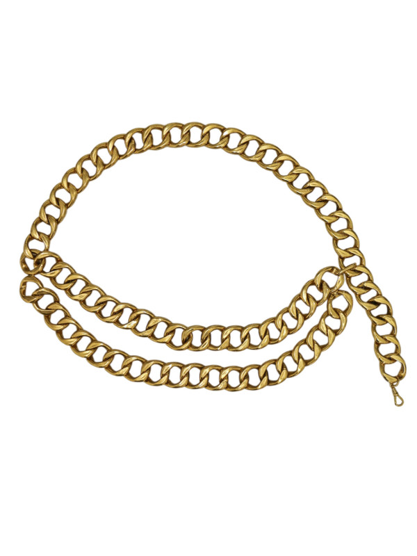 Ceinture Chanel chaîne dorée