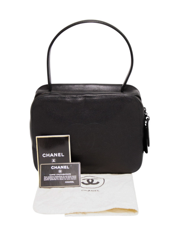 Sac à Main Vintage Chanel CC Caviar