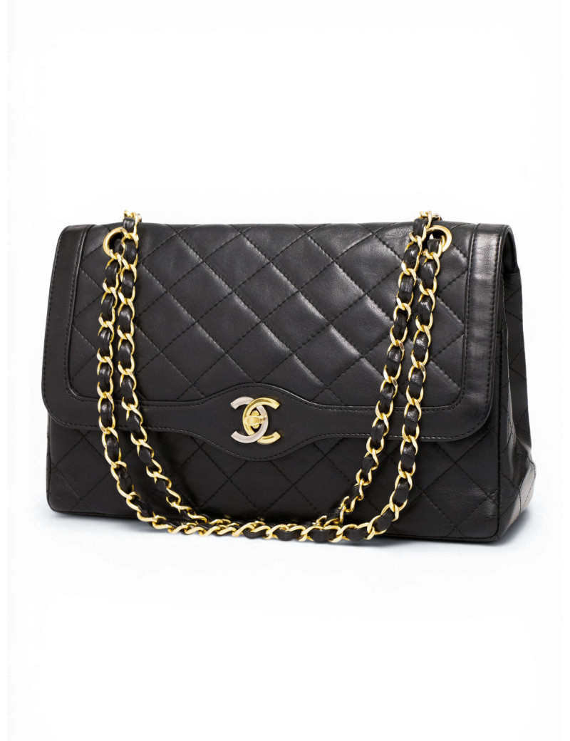 Sac Chanel Couture matelassé noir