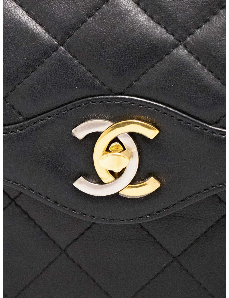 Sac Chanel Couture matelassé noir