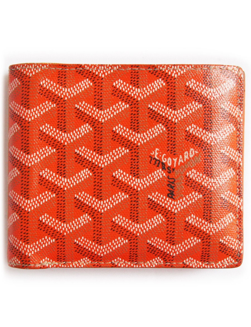 Portefeuille modèle 'Saint Florentin' GOYARD orange