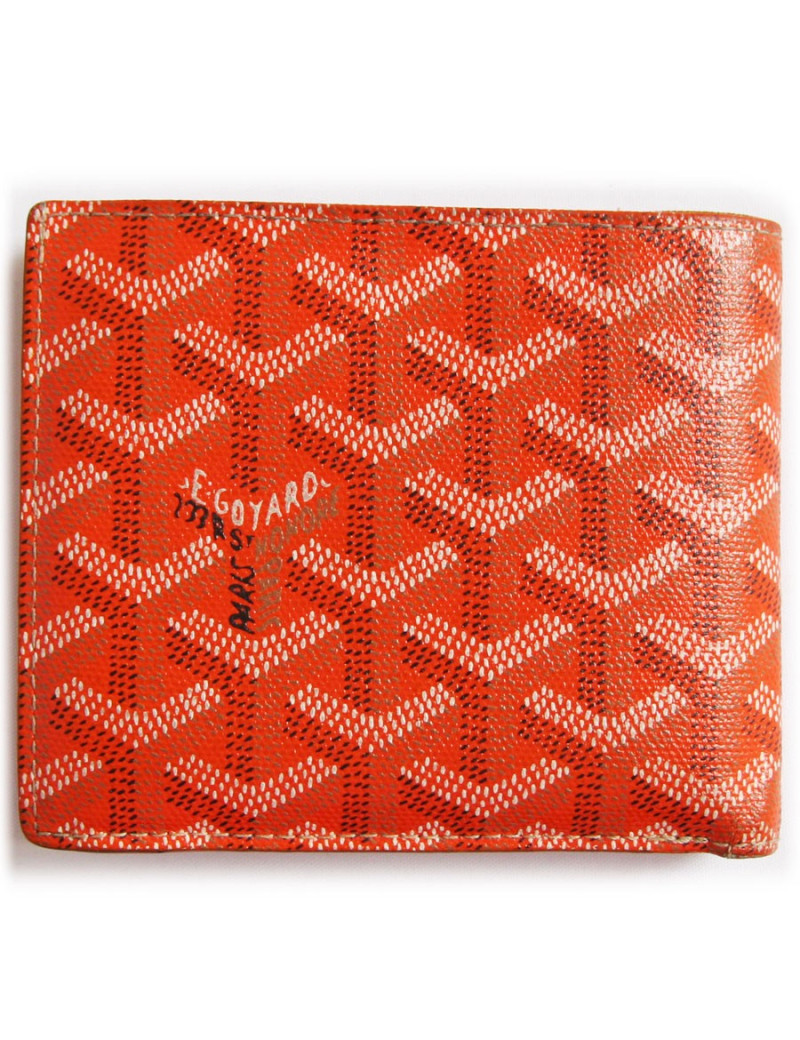 Portefeuille modèle 'Saint Florentin' GOYARD orange