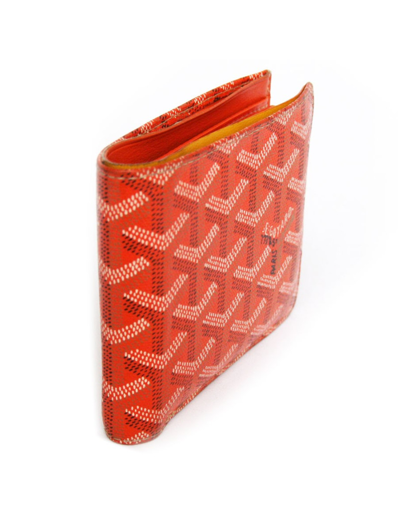 Portefeuille modèle 'Saint Florentin' GOYARD orange