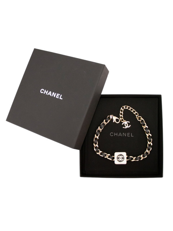 Collier Ras-de-Cou Chanel Chaîne Dorée