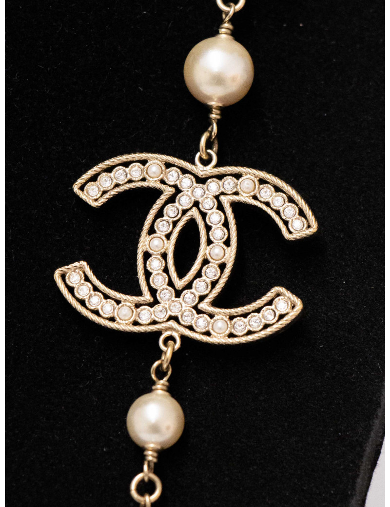 Sautoir Chanel perles