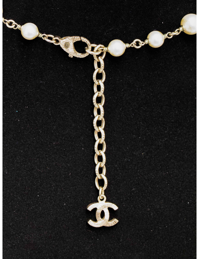 Sautoir Chanel perles
