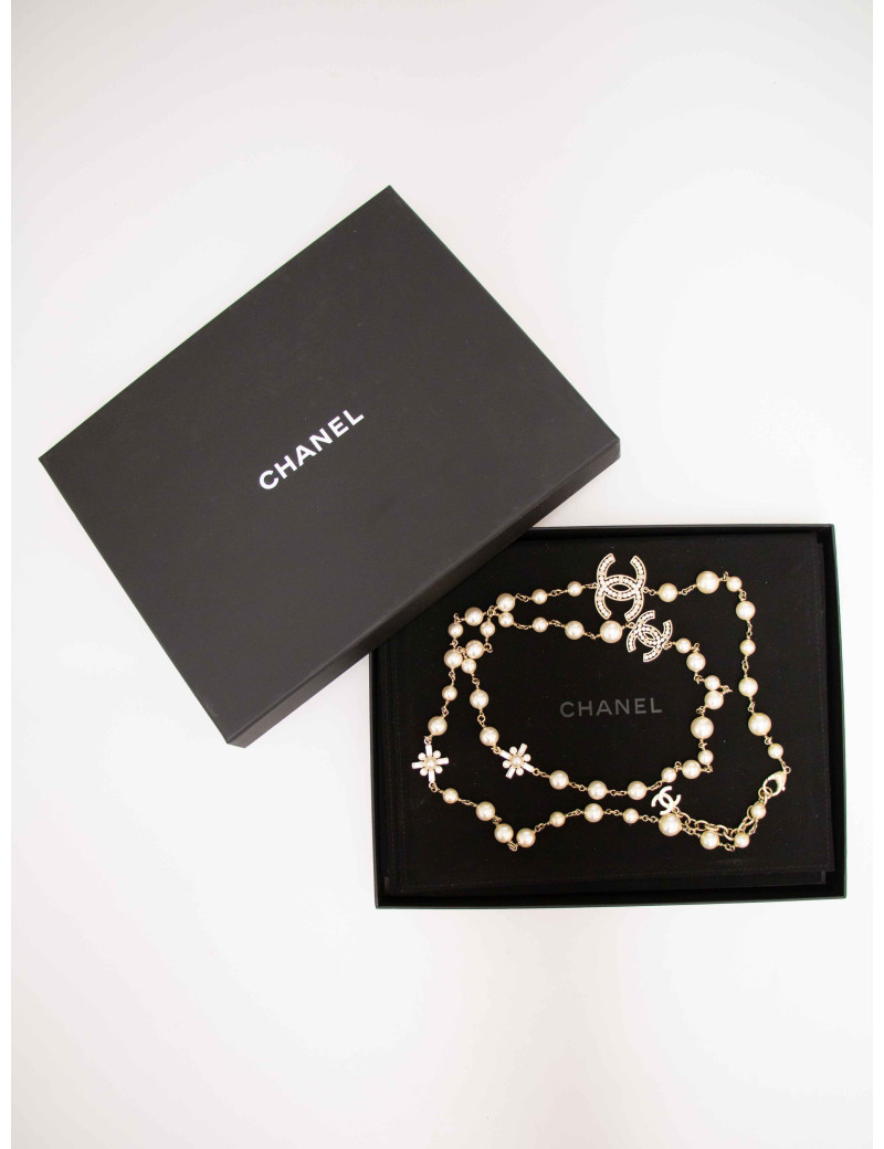 Sautoir Chanel perles