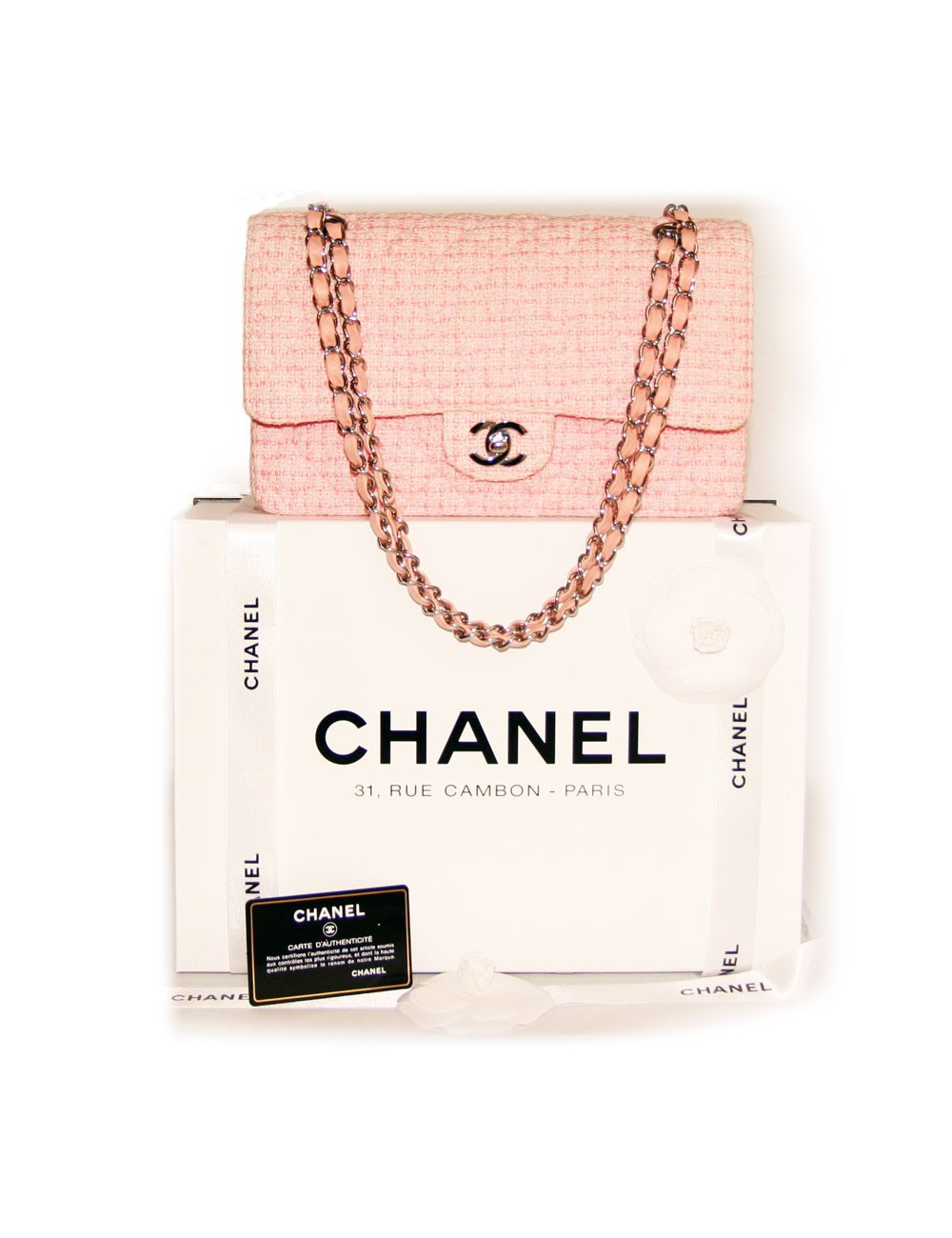 Timeless rose tweed CHANEL