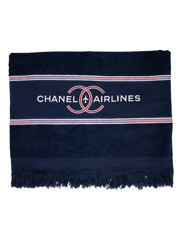 Sac de voyage Chanel Airlines éponge avec ses accessoires