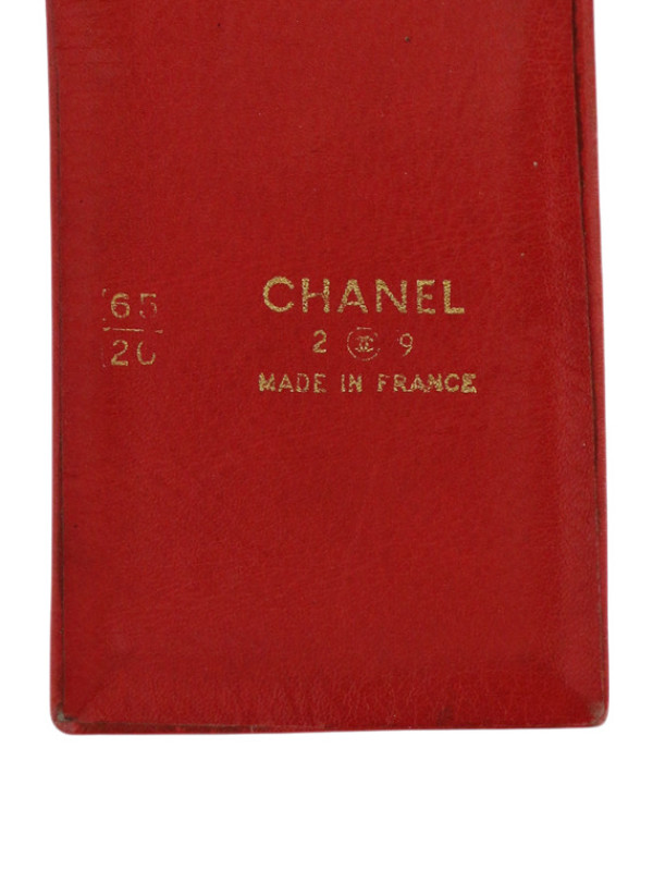 Ceinture Chanel CC Collection 1990