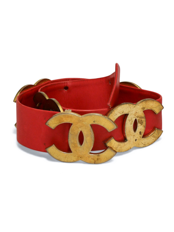 Ceinture Chanel CC Collection 1990