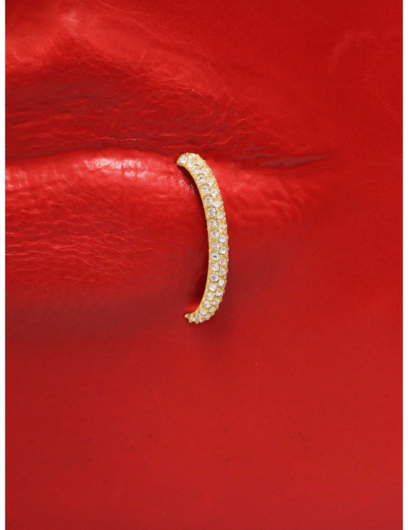 Pochette SCHIAPARELLI bouche Dali rouge 2025