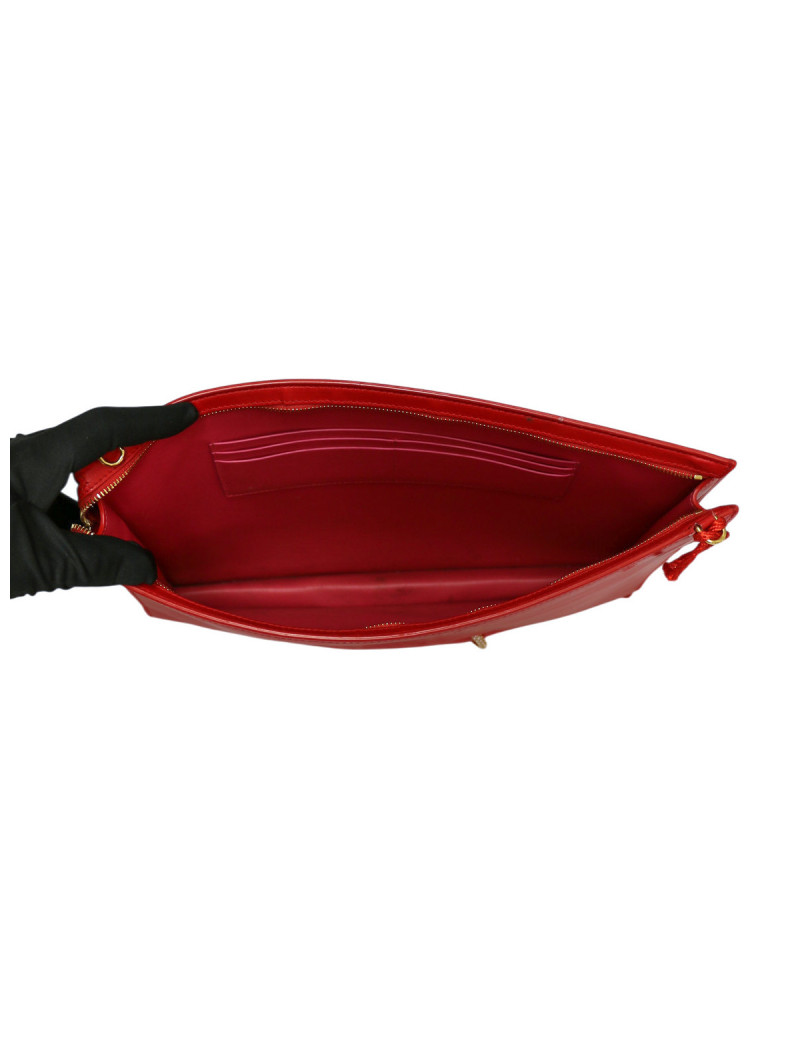 Pochette SCHIAPARELLI bouche Dali rouge 2025