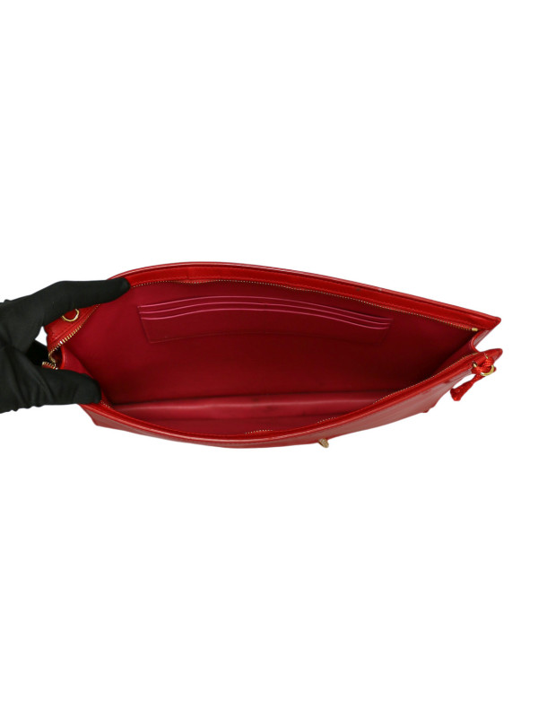 Pochette SCHIAPARELLI bouche Dali rouge 2025