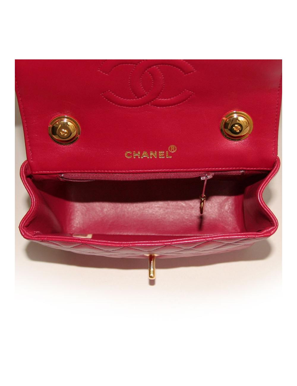 Sac CHANEL rose vintage