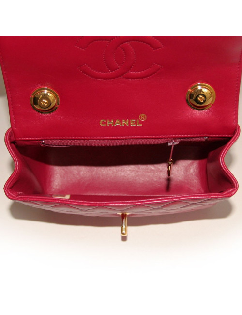 Sac CHANEL rose vintage
