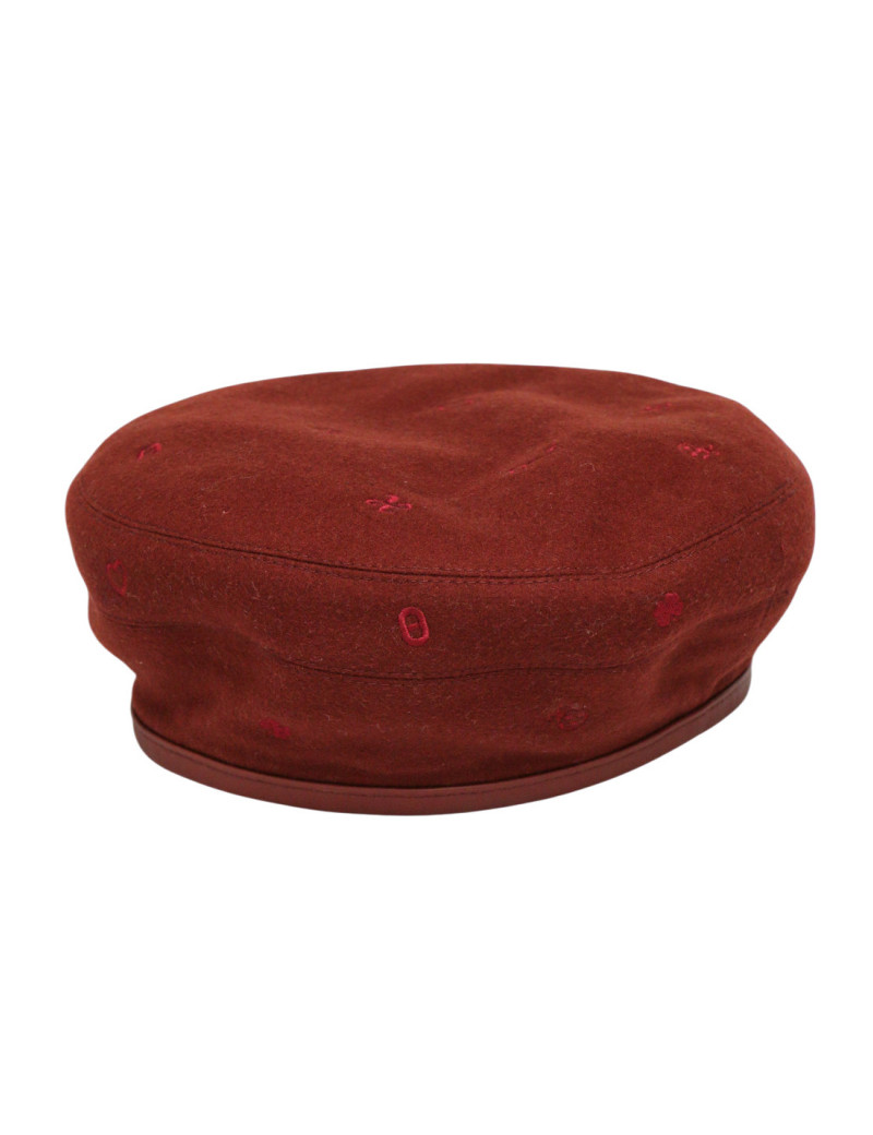 Béret Hermès 100 % cachemire