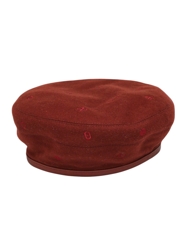 Béret Hermès 100 % cachemire