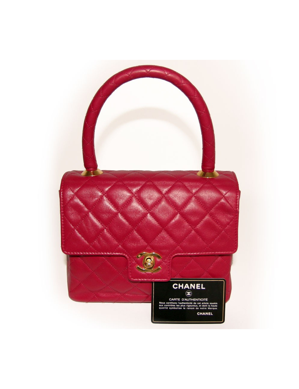 Sac CHANEL rose vintage