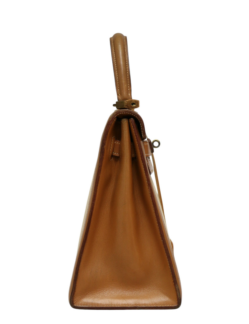 Kelly 28 toile et cuir Hermès 1962