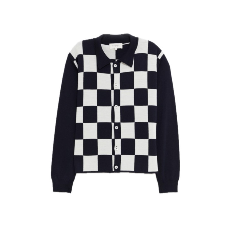 Gilet Fausto Puglisi noir et blanc