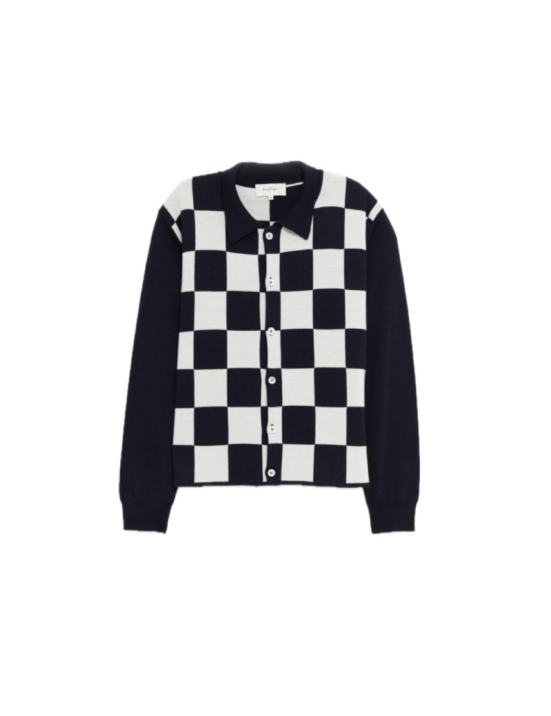 Gilet Fausto Puglisi noir et blanc