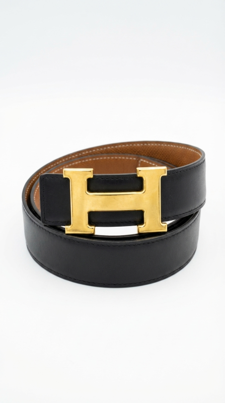 Ceinture HERMES réversible T80