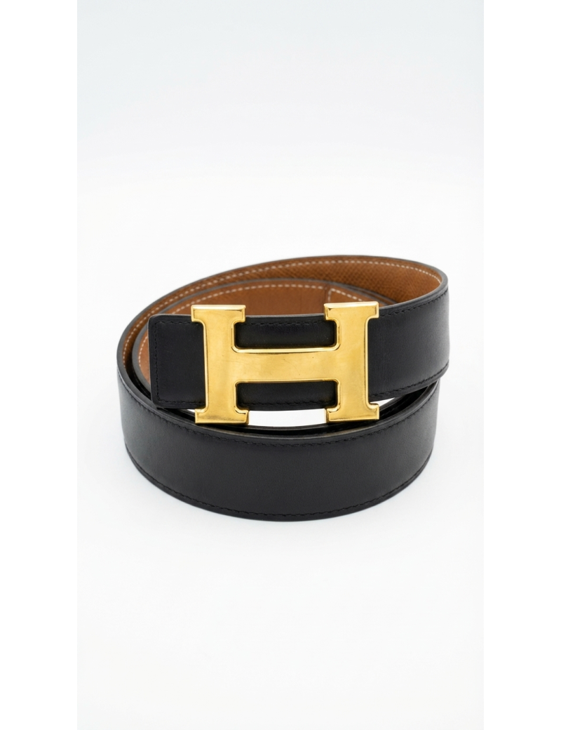 Ceinture HERMES réversible T80