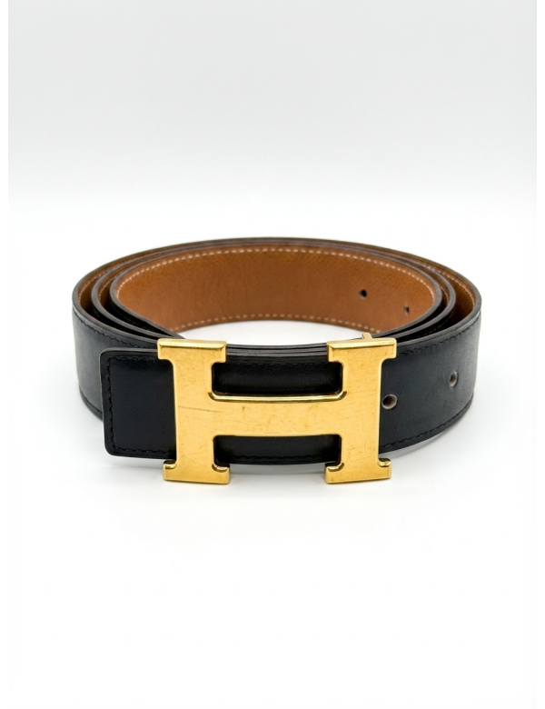 Ceinture HERMES réversible T80
