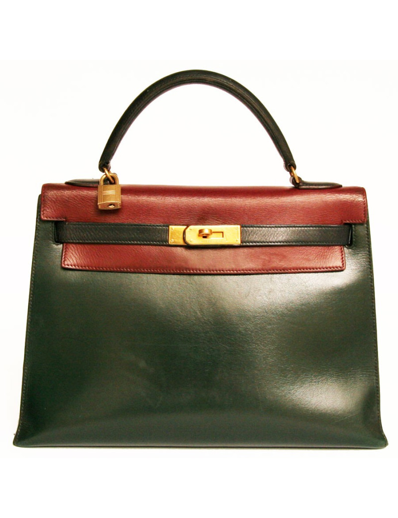 Sac Kelly tricolore HERMES 