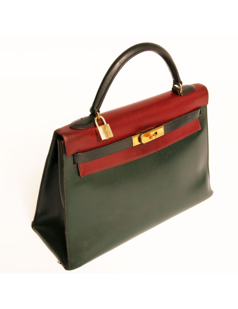 Sac Kelly tricolore HERMES 