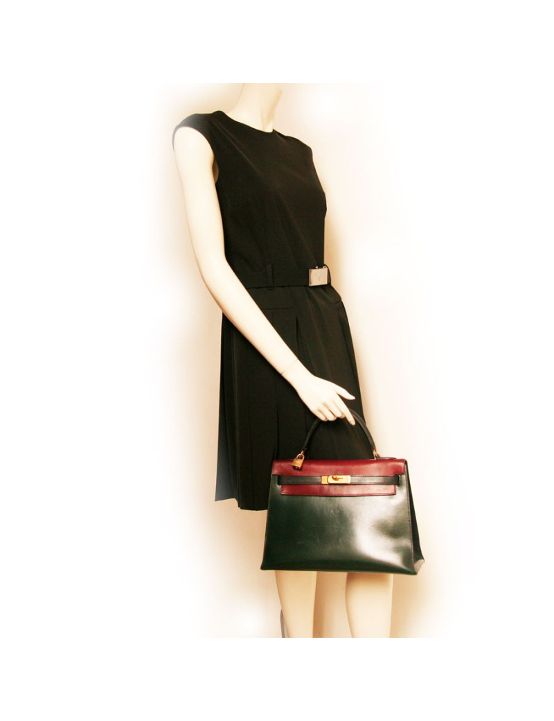 Sac Kelly tricolore HERMES 