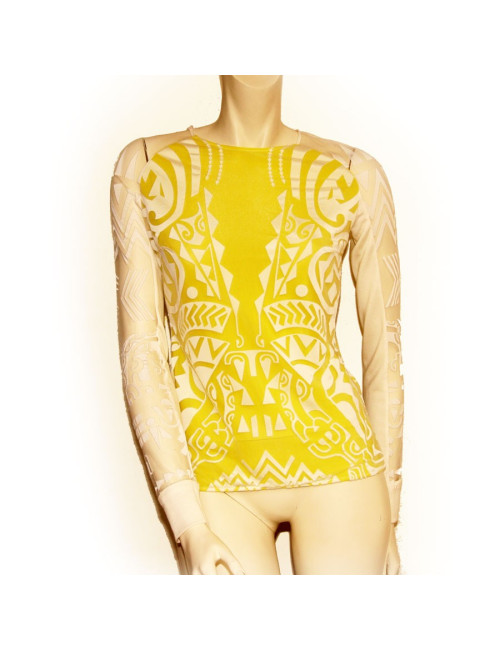 Top DAVID KOMA en tulle 