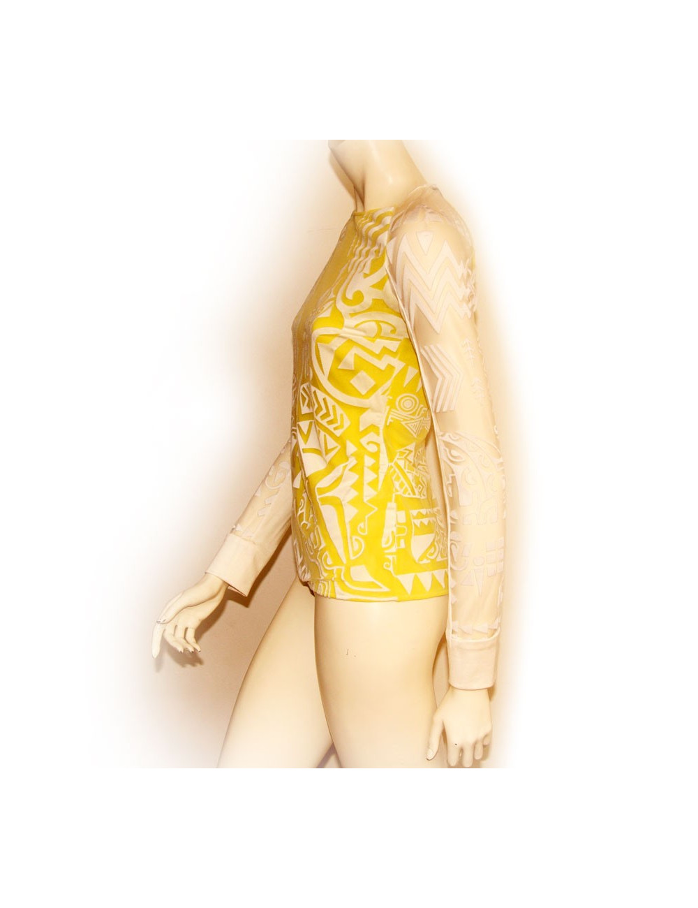 Top DAVID KOMA en tulle 