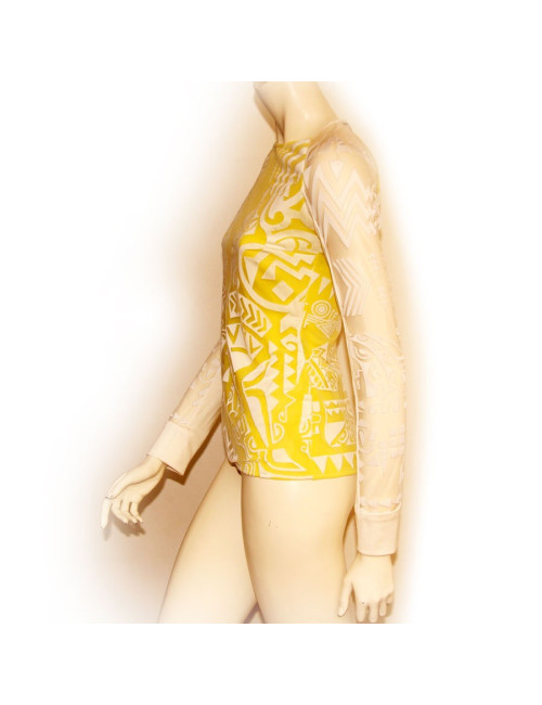 Top DAVID KOMA en tulle 