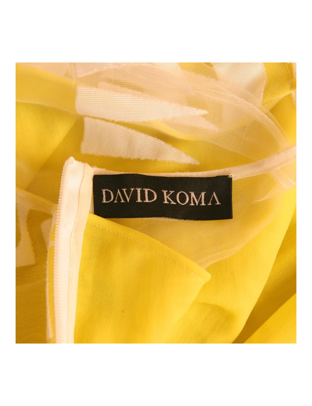 Top DAVID KOMA en tulle 