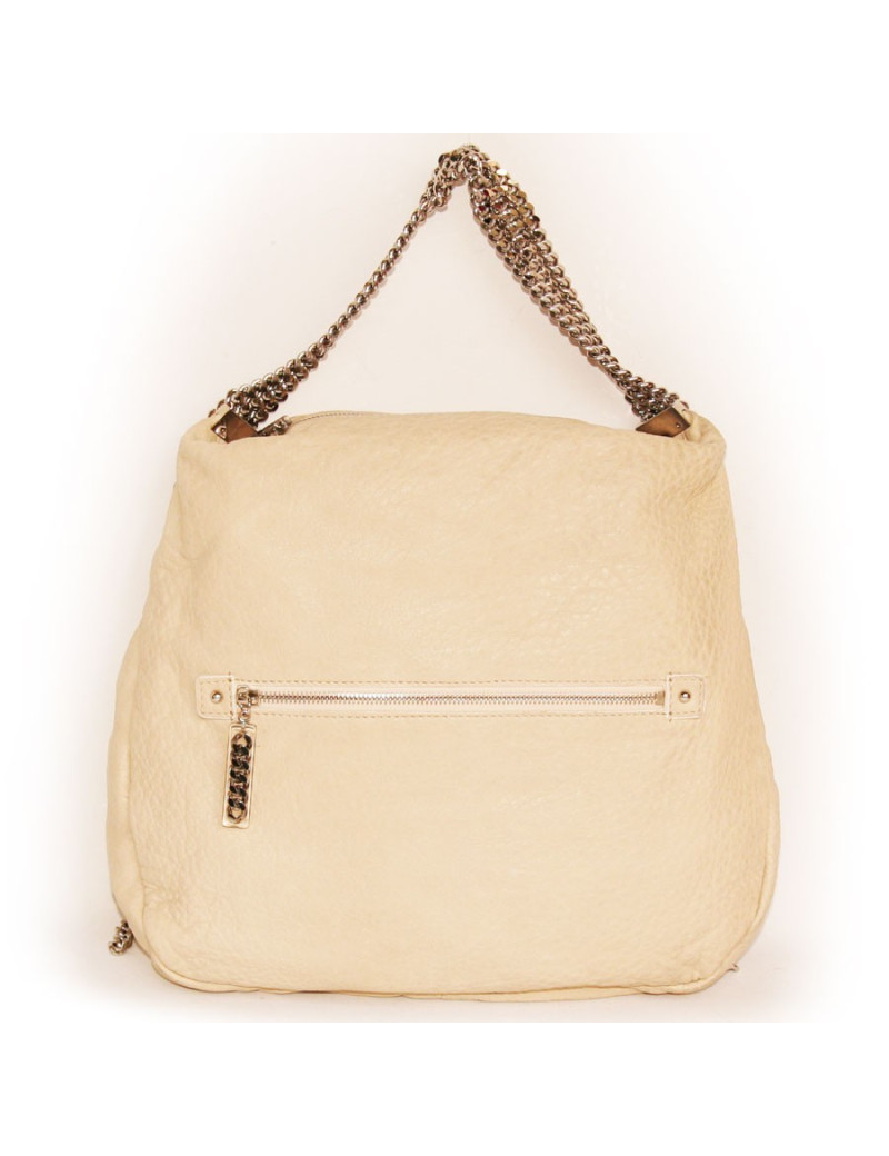 Sac en cuir beige CHRISTIAN LOUBOUTIN 