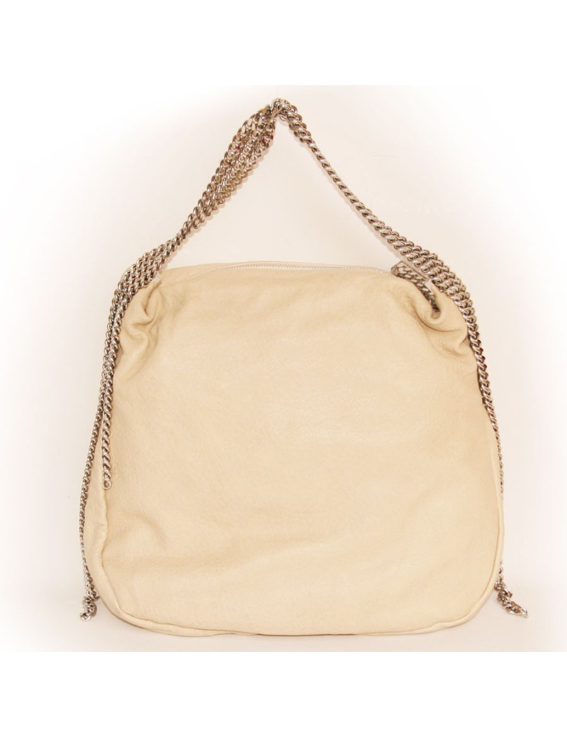 Sac en cuir beige CHRISTIAN LOUBOUTIN 