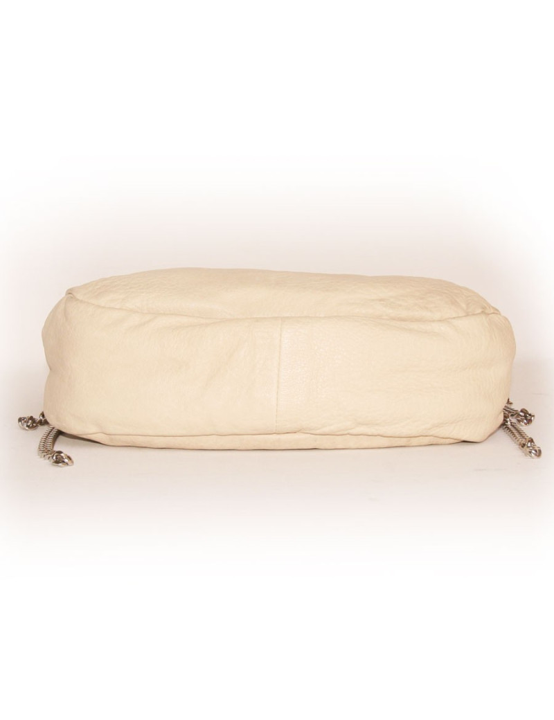 Sac en cuir beige CHRISTIAN LOUBOUTIN 