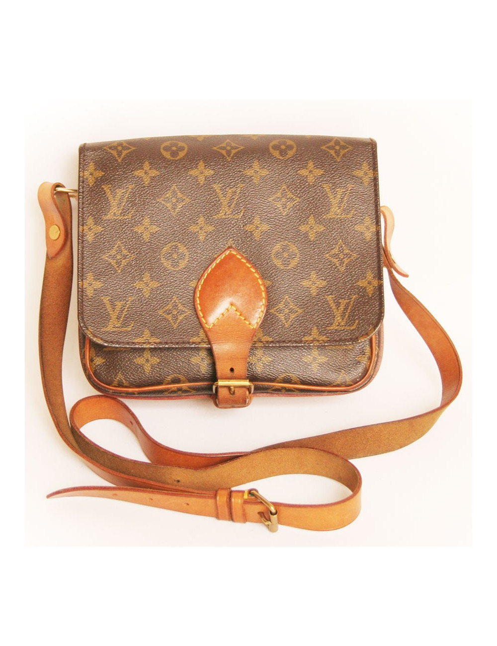 Sacoche LOUIS VUITTON vintage monogrammé