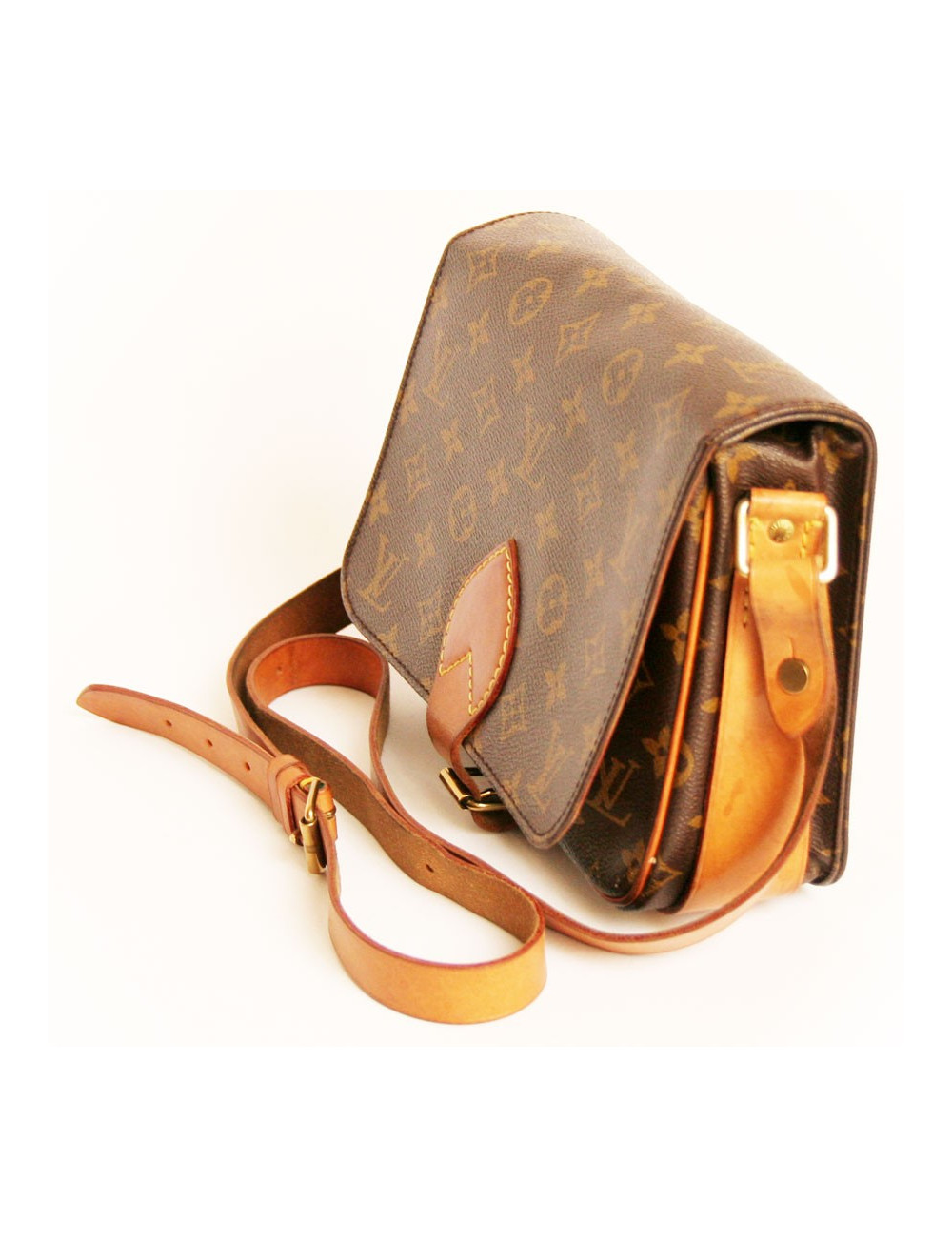 Sacoche LOUIS VUITTON vintage monogrammé