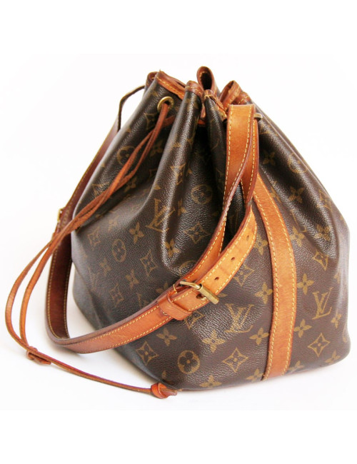 Sac cabas LOUIS VUITTON vintage monogrammée