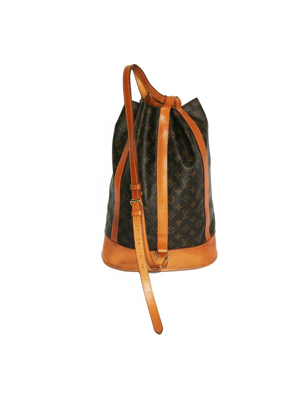 Grand sac cabas LOUIS VUITTON vintage monogrammée