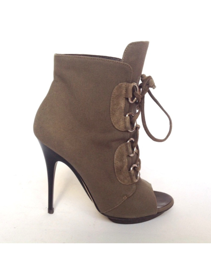 Sandales hautes GIUSEPPE ZANOTTI vert kaki T38