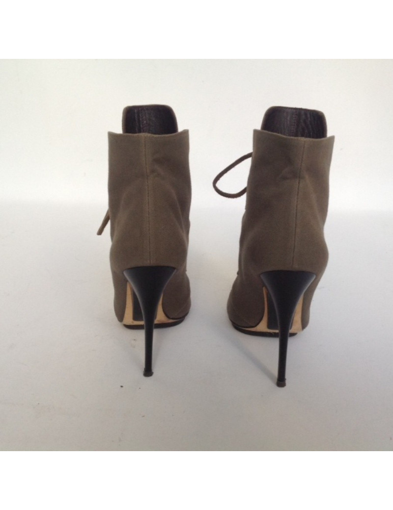 Sandales hautes GIUSEPPE ZANOTTI T38 vert kaki 
