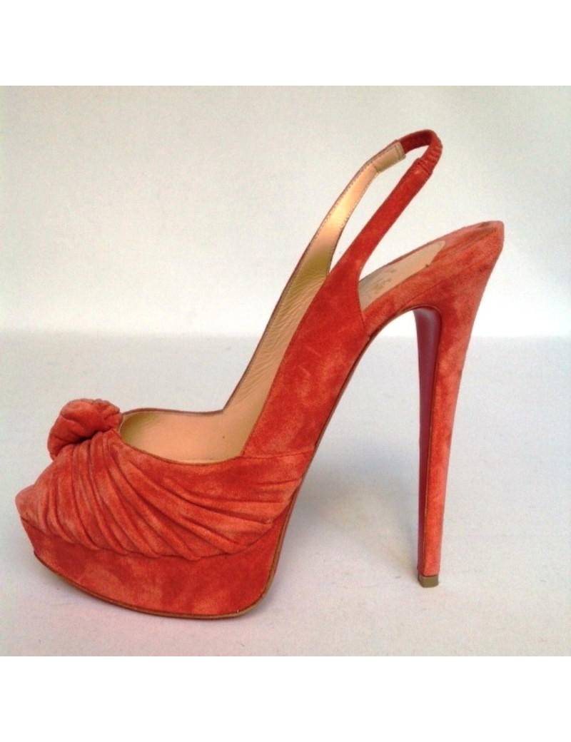 Sandales hautes CHRISTIAN LOUBOUTIN T40 'Melle Gres Zeppa'