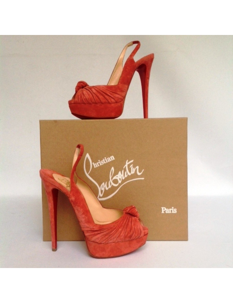Sandales hautes CHRISTIAN LOUBOUTIN T40 'Melle Gres Zeppa'