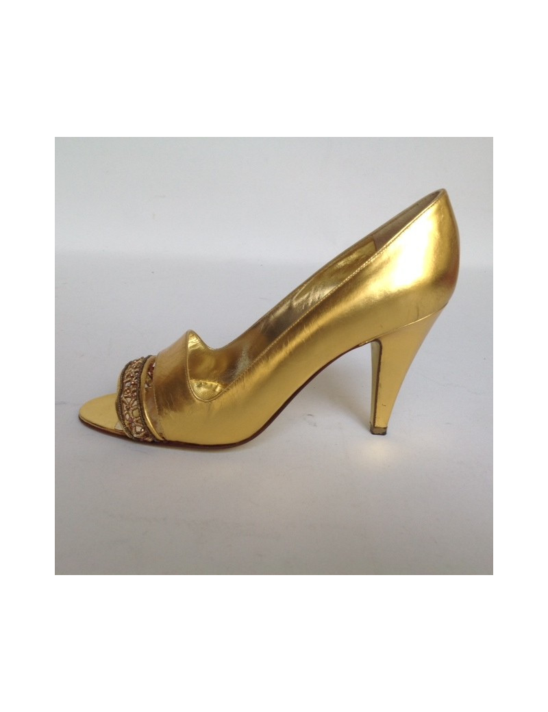 Escarpins CAOVILLA dorée T40 (8.5)
